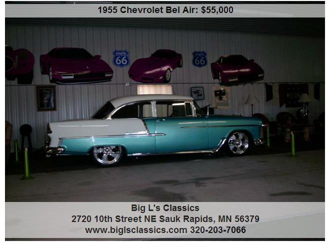 Piston Index - 1955 Chevrolet Bel Air Blue 5000 miles